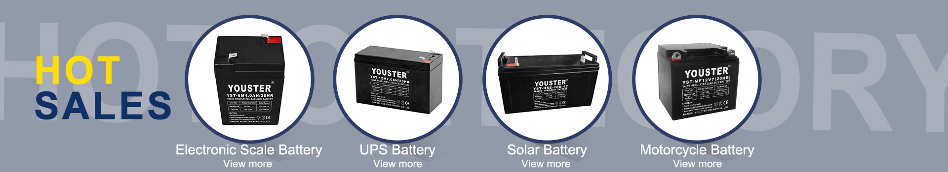 Strømbatteri Blysyre dyb cyklus batteri 12v100ah solenergi batteri